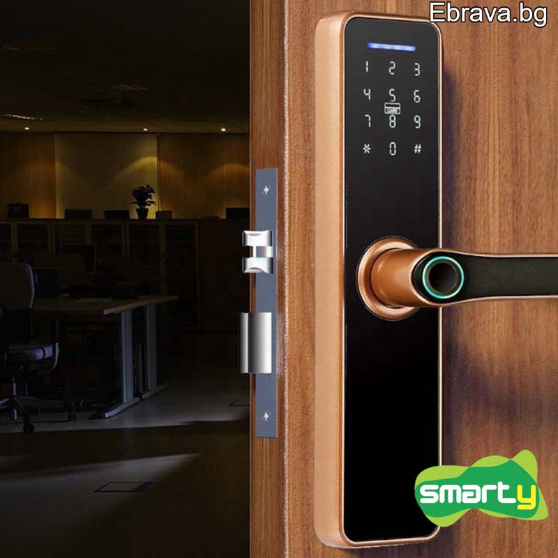 пръстов отпечатък, парола, карта, ключове  Smarty | eBrava.bg